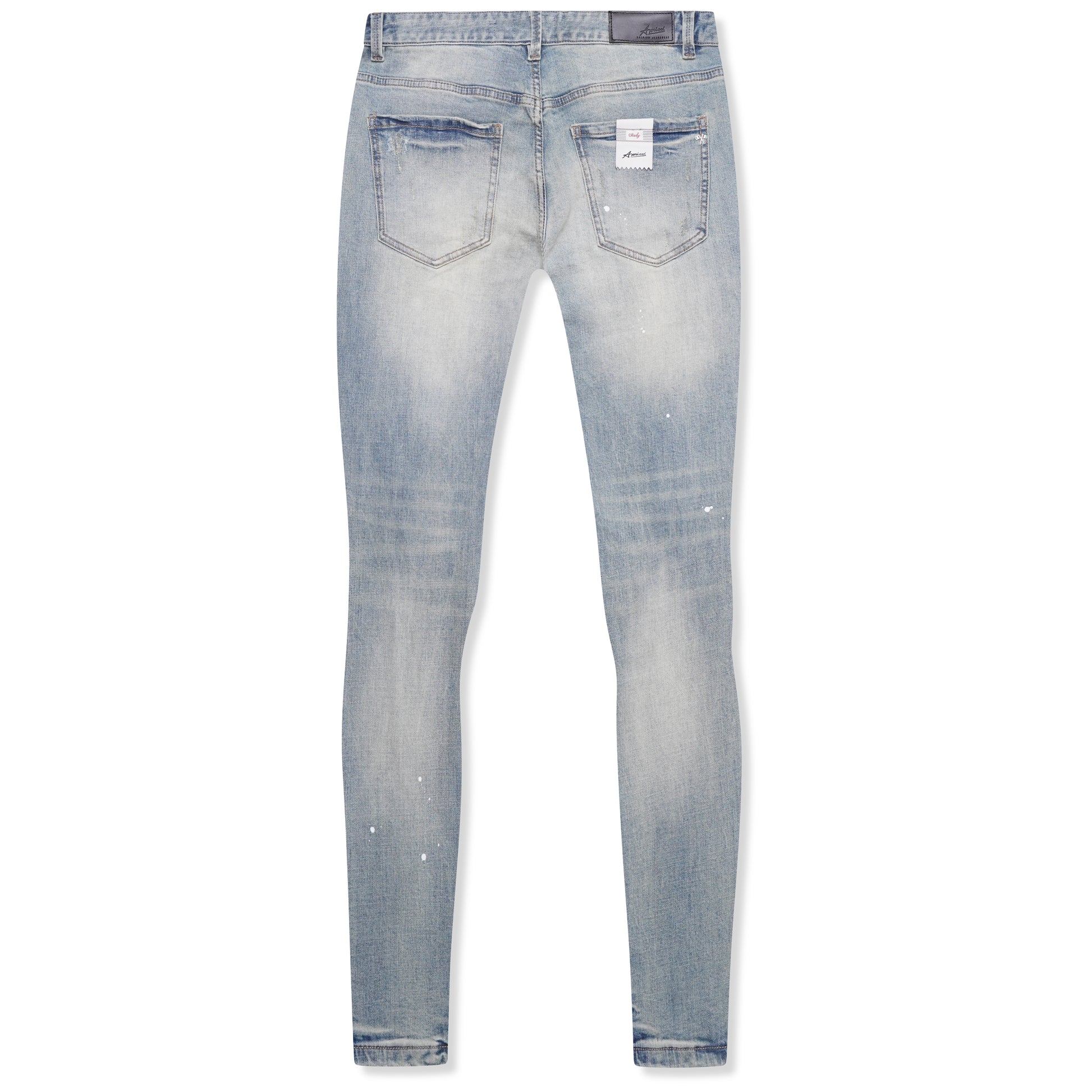 Caruso Tinted Blue Skinny Jean