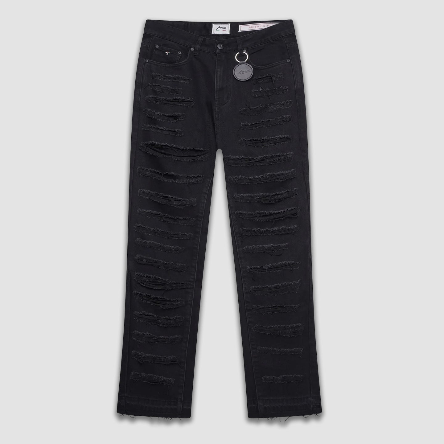 Bresso Denim Noir Déchiré
