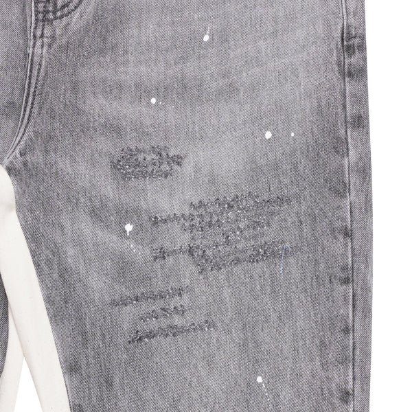 Gris Maranello Flare Denim