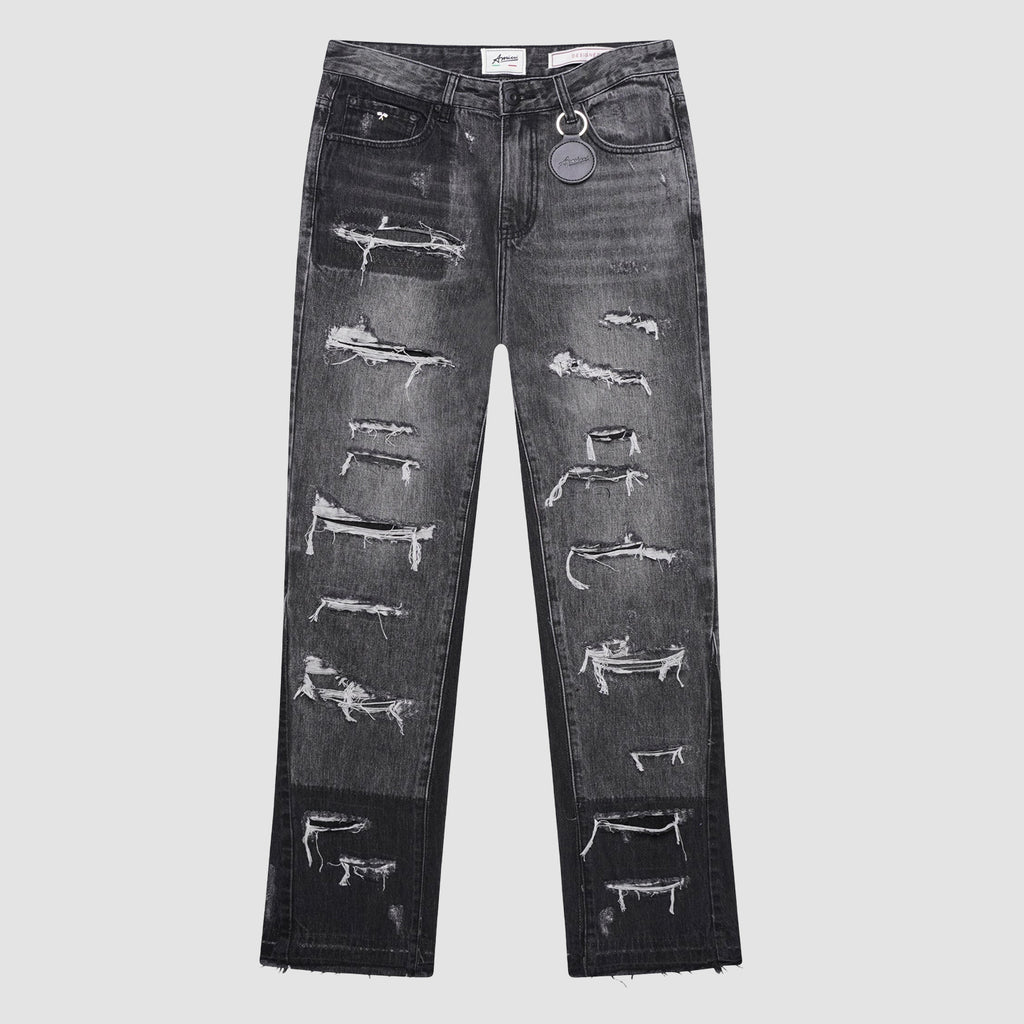 Imola Grey Flare Jean