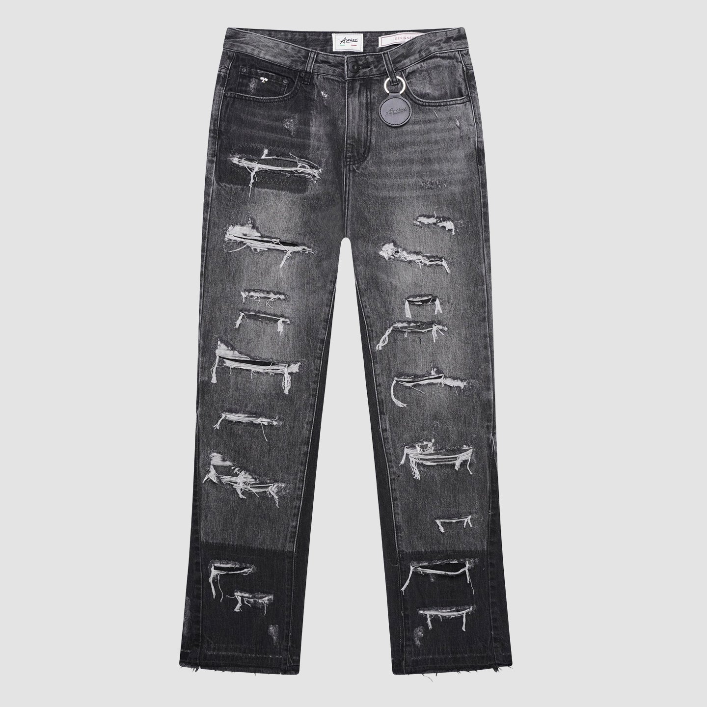 Imola Grey Flare Jean