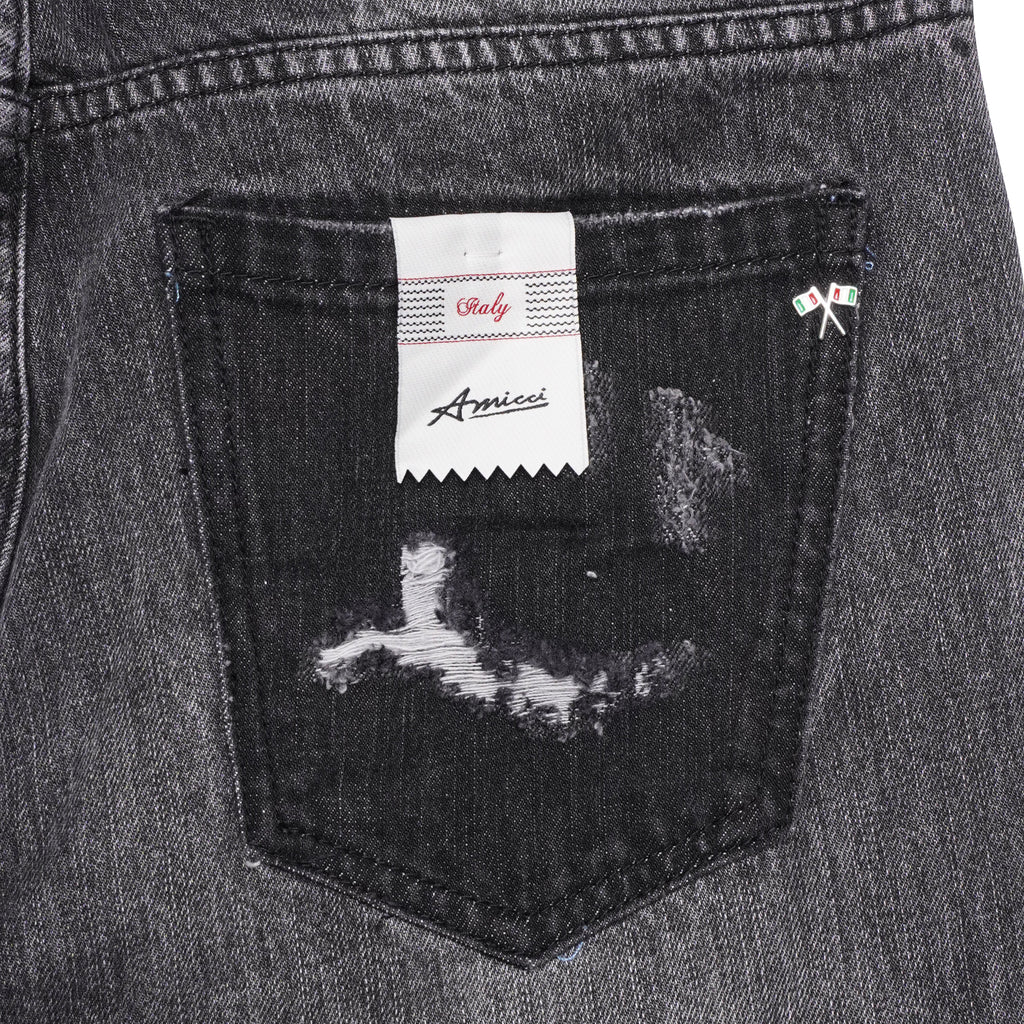 Imola Grey Flare Jean
