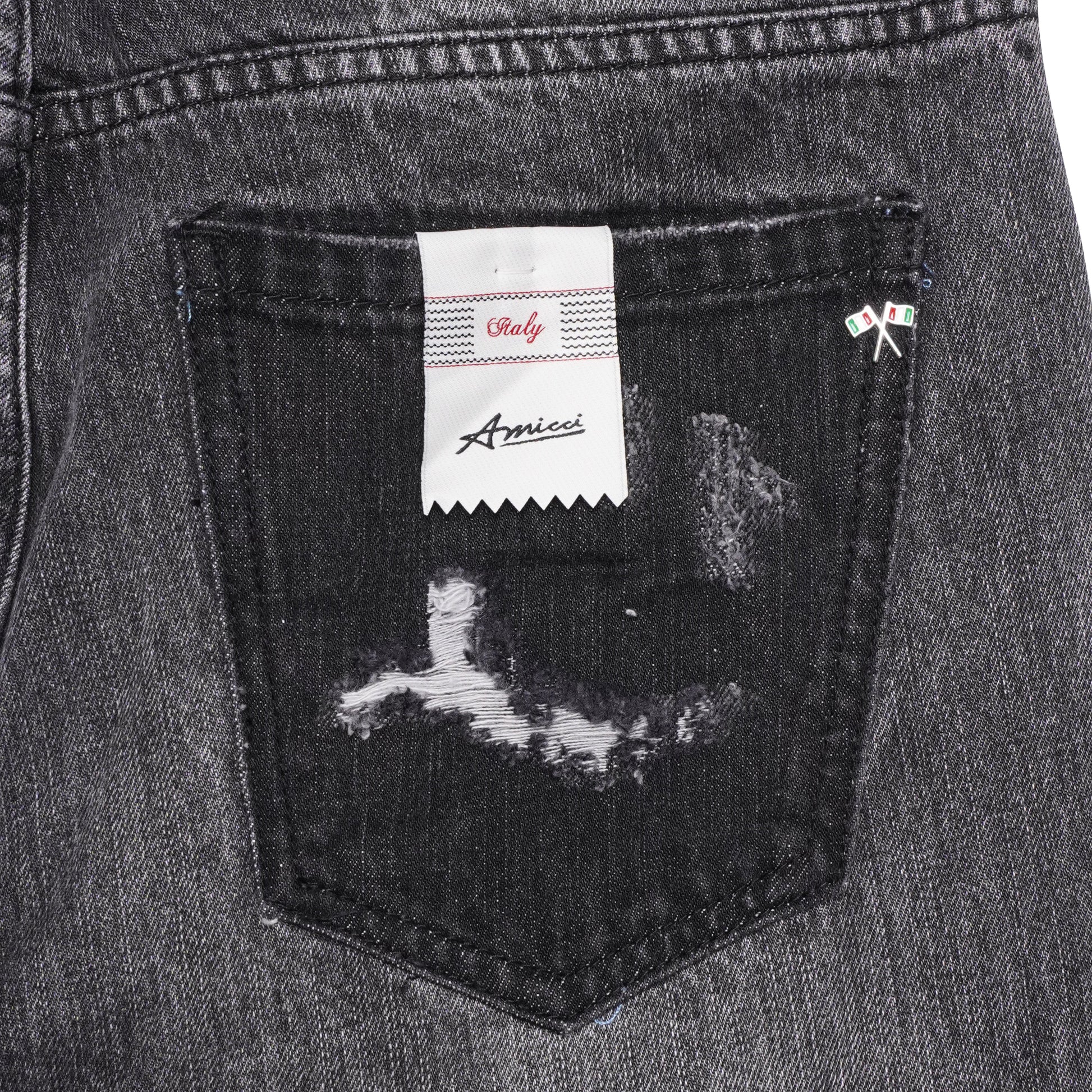 Imola Grey Flare Jean