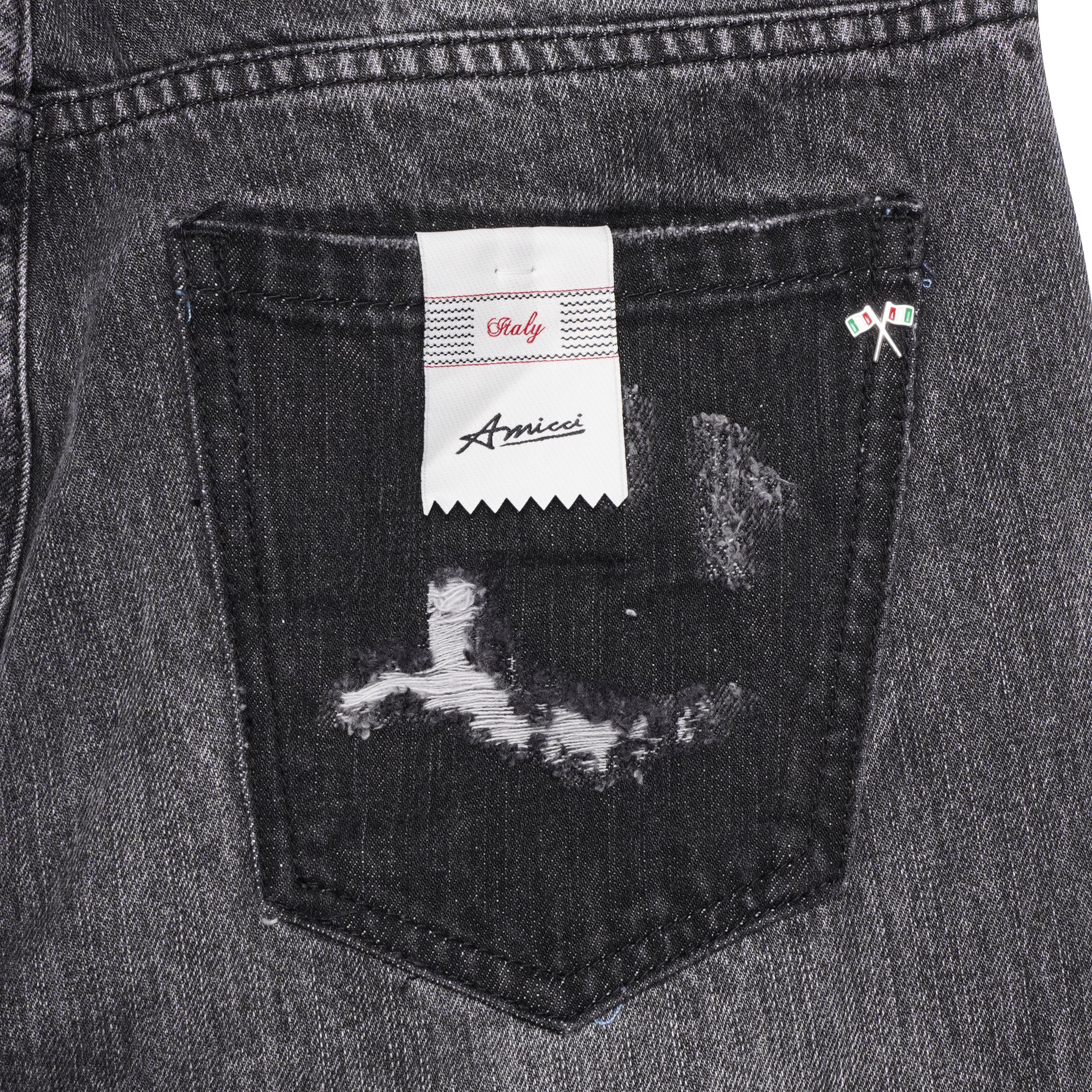 Imola Grey Flare Jean