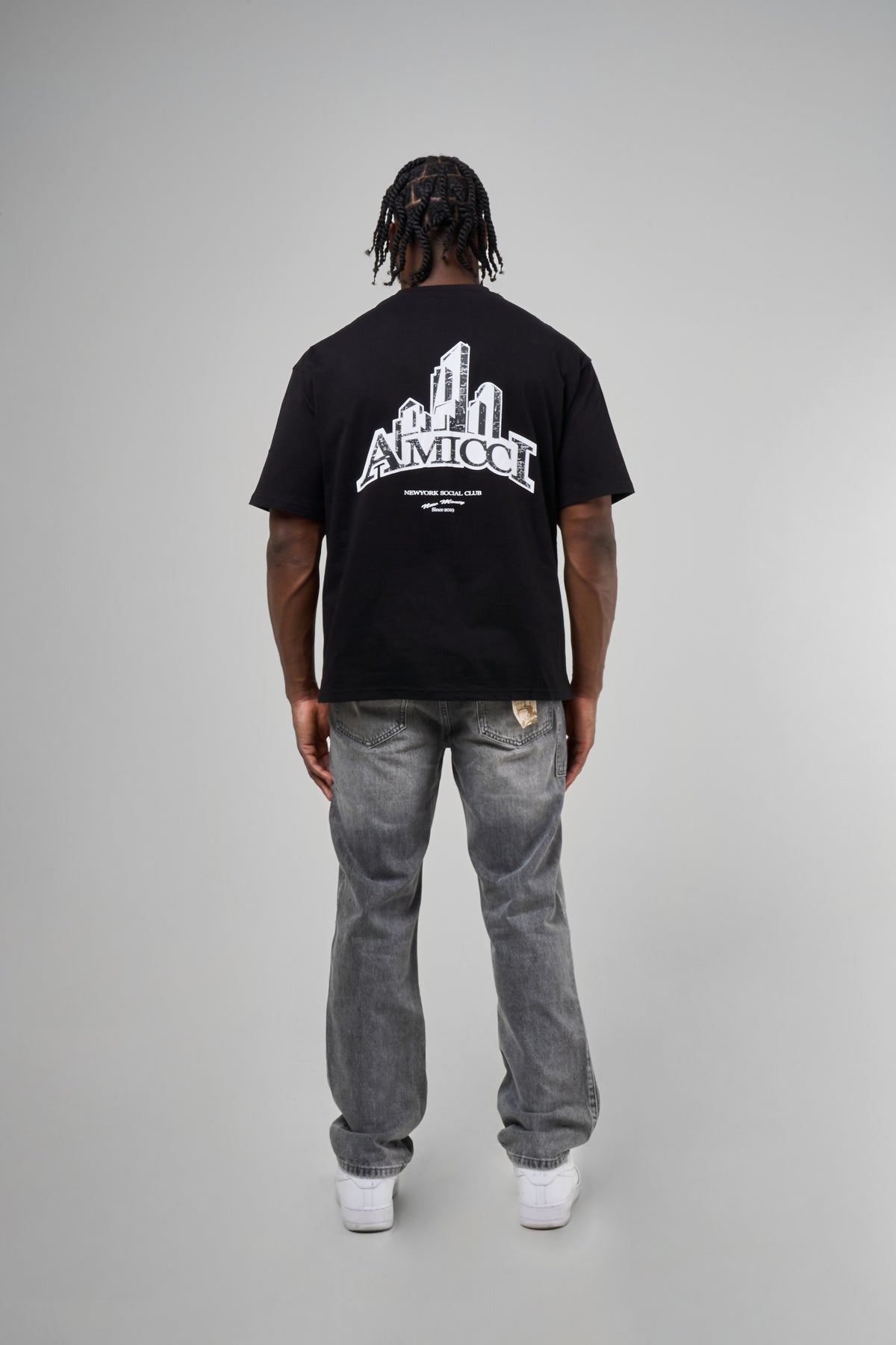 Weston Grijs Recht Model Jean
