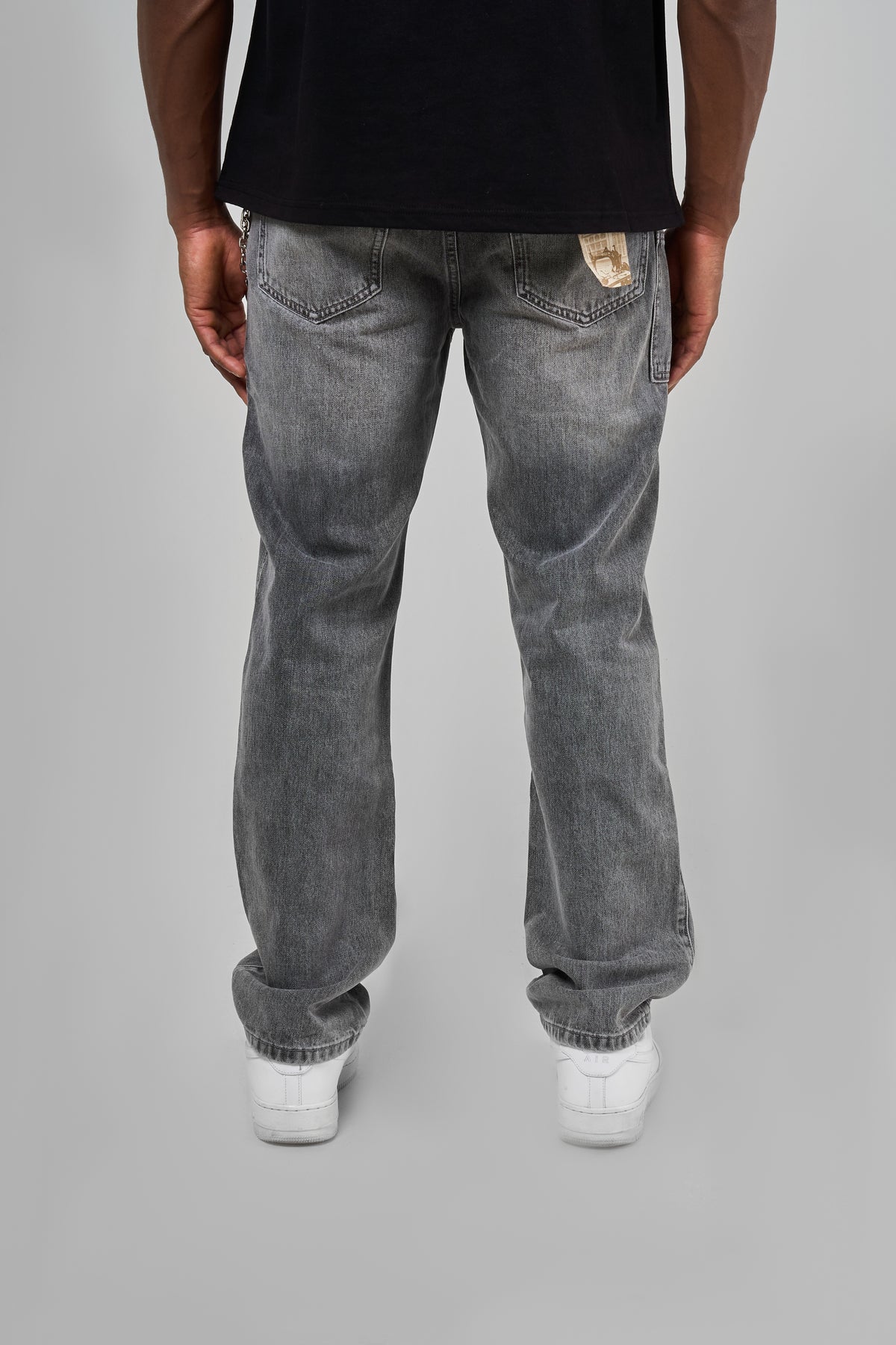 Weston Grijs Recht Model Jean
