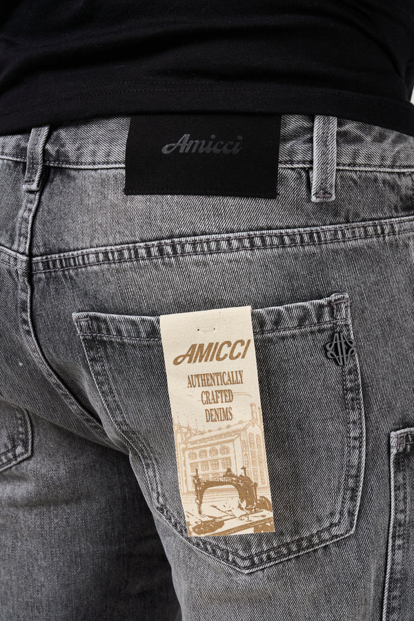 Weston Grey Straight Fit Jean