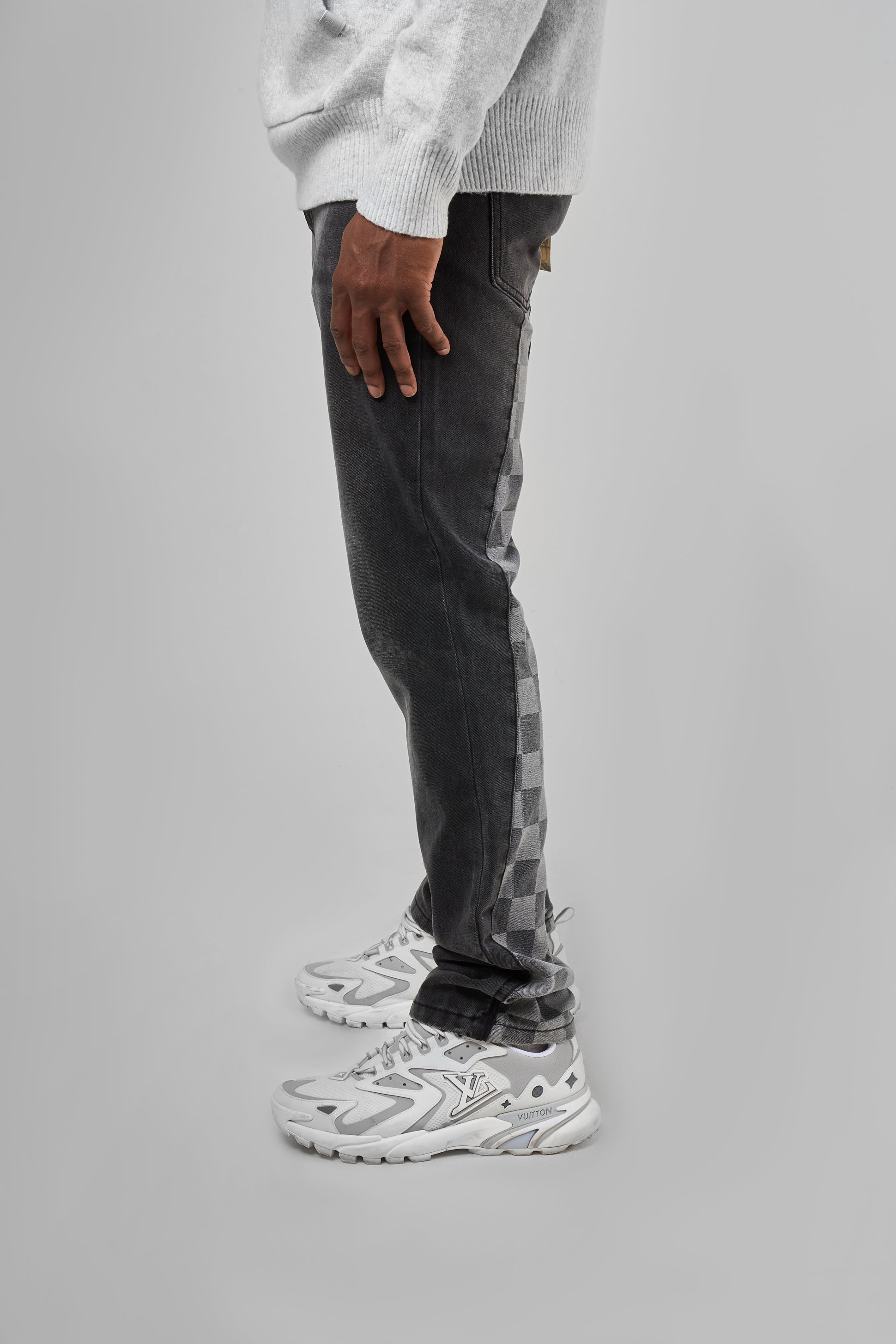Givona Gewassen Zwarte Flare Jeans