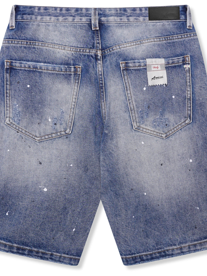 Sanko Mid Blue Shorts
