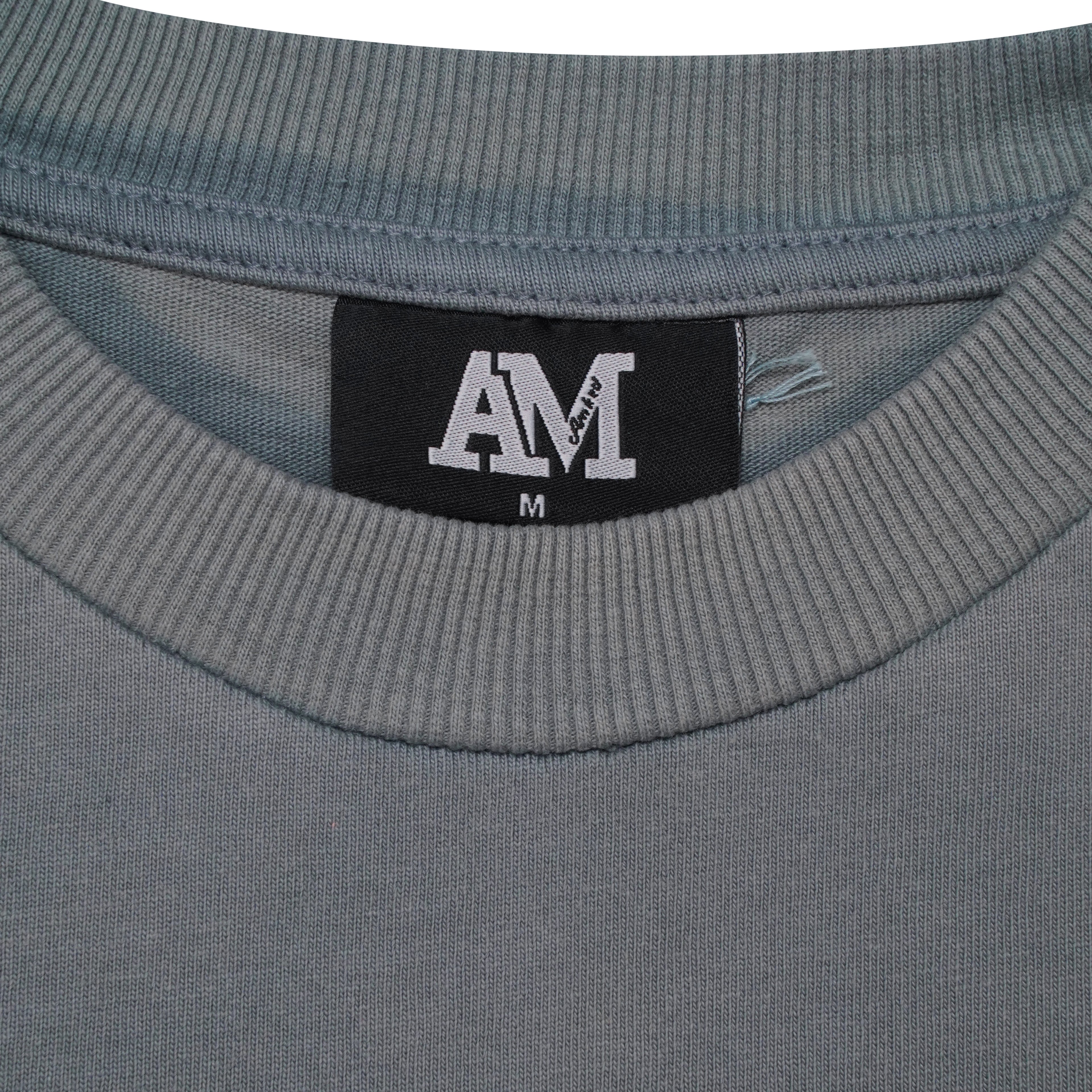 Levanto Gewassen T-shirt Blauw