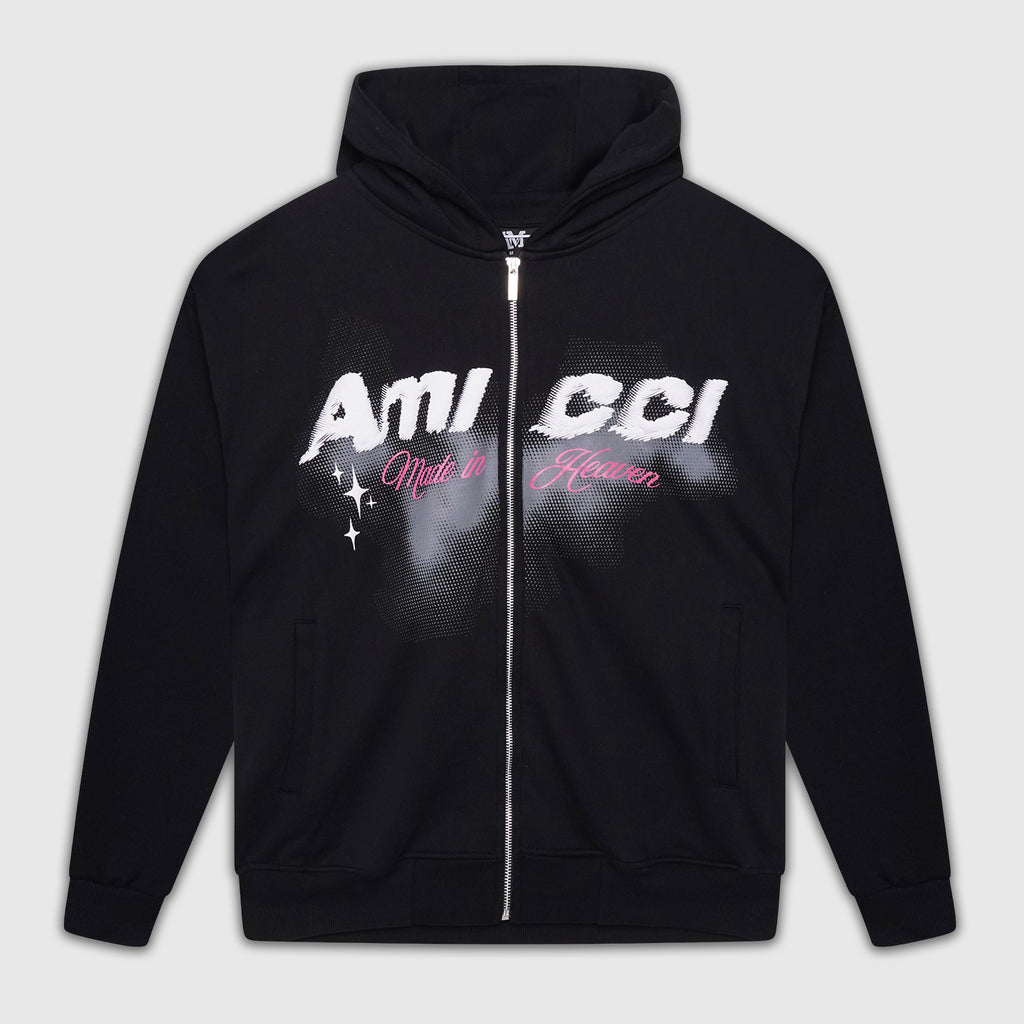 Angeli Graphic Hoodie Black