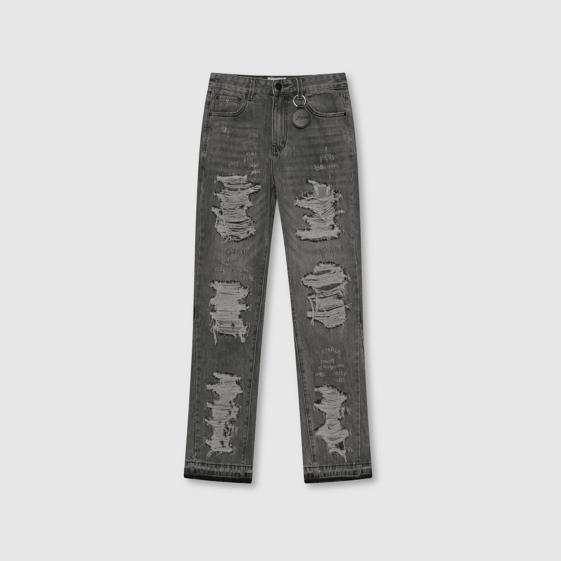 Jean en denim lavé gris Sarrona