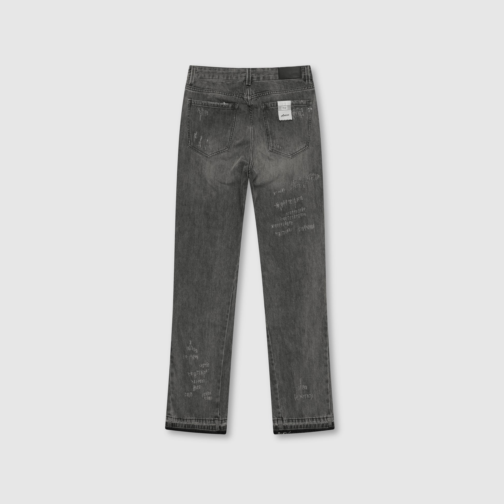 Sarrona Grijs Gewassen Denim Jeans