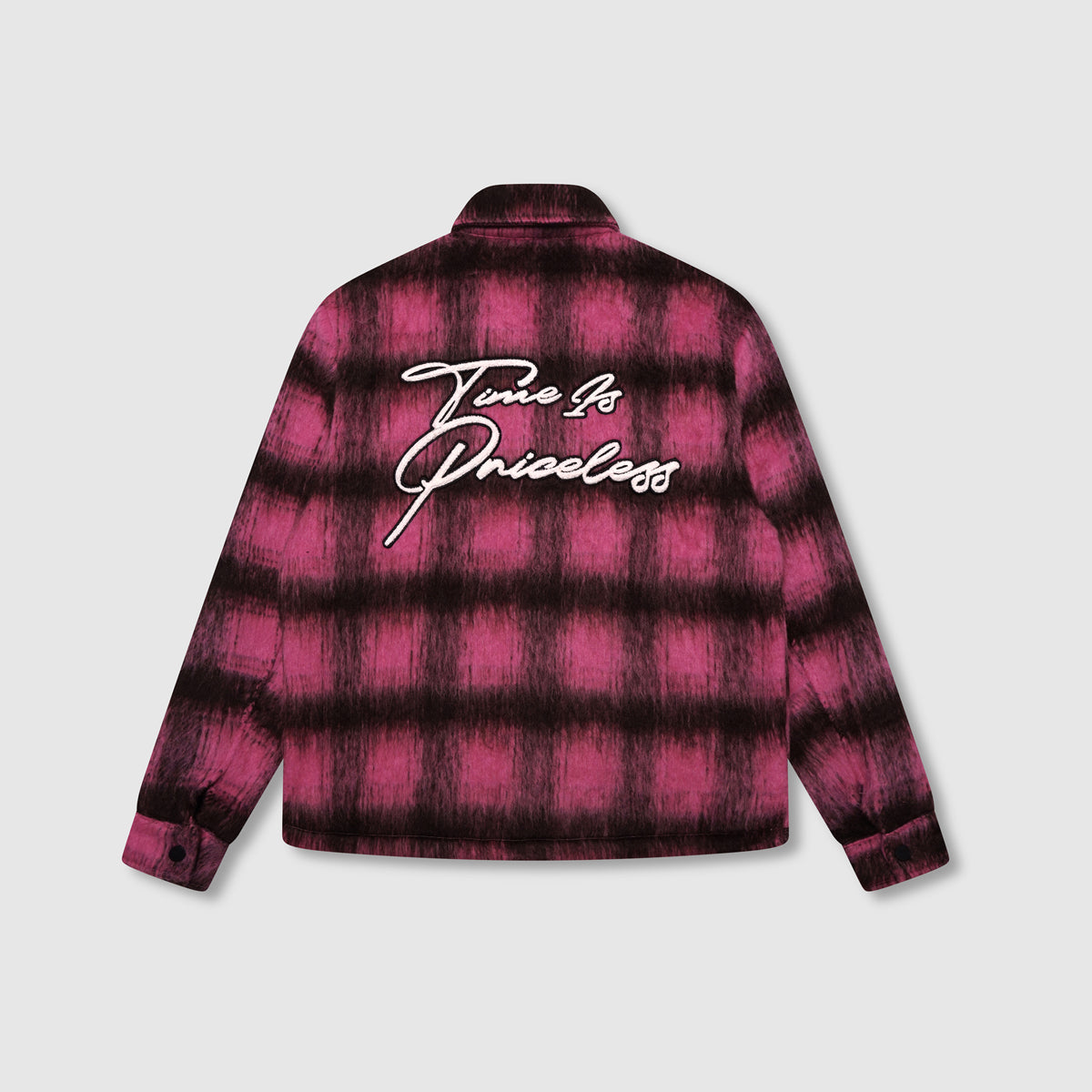 Gennaro Mohair Roze Shirt