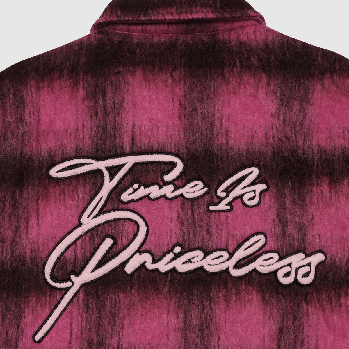 Gennaro Mohair Roze Shirt