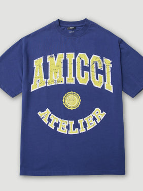 Instituut T-shirt Marineblauw