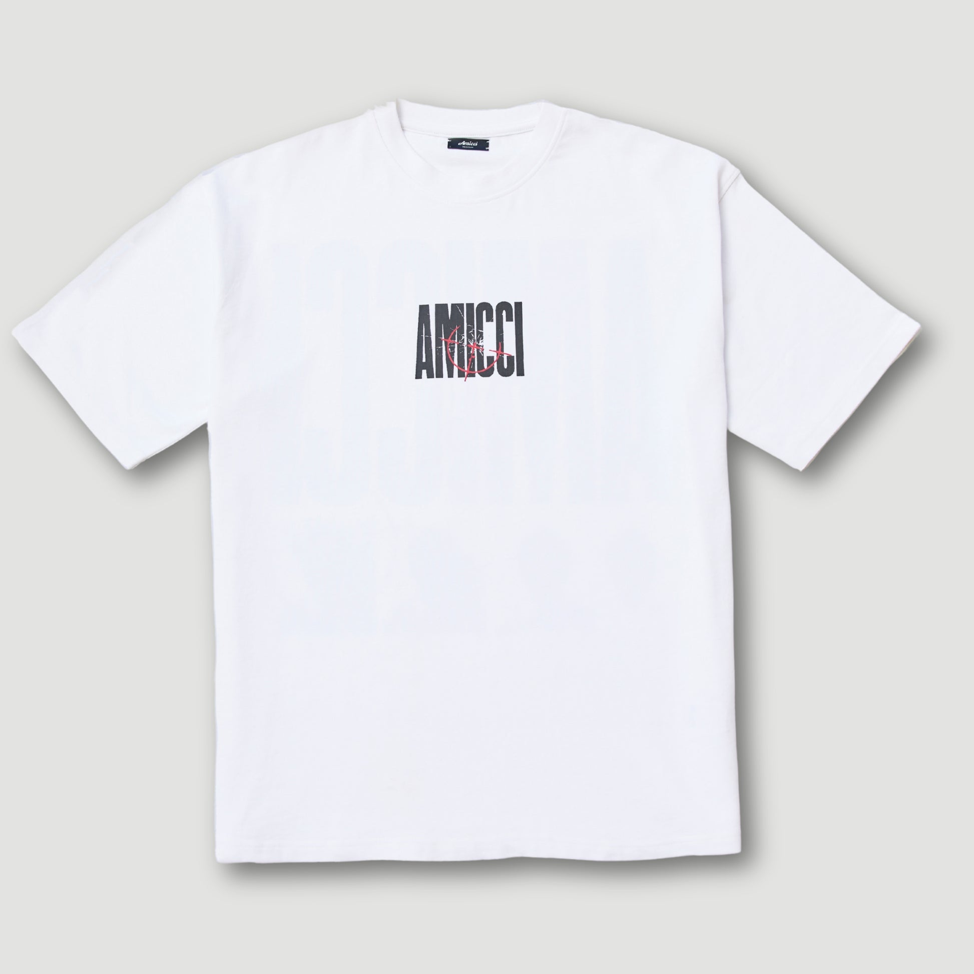 Sniper Grafisch T-shirt Wit