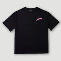 T-shirt surdimensionné graphique Tiriosa Noir