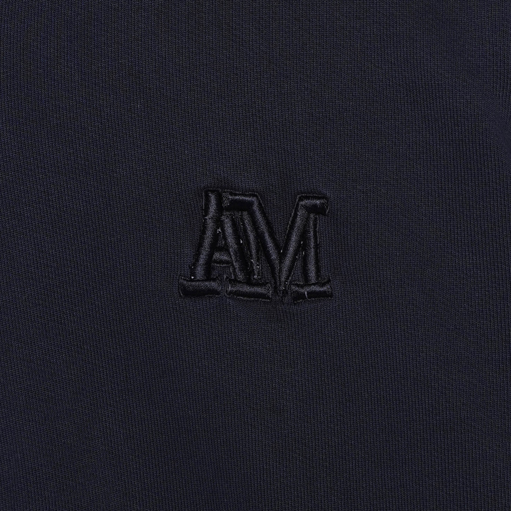 Enzo Navy Zip Through Hoodie