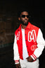 Veste Varsity Rouge