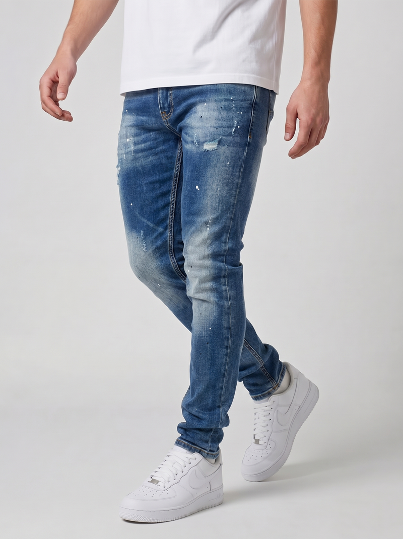 Harlan Blue Slim Jean