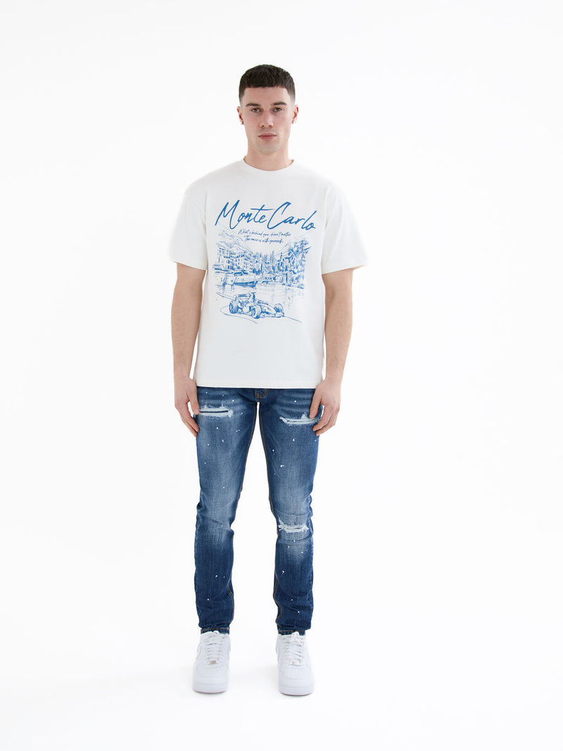 Jeans skinny bleu moyen Marseille