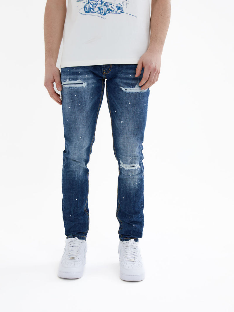 Jeans skinny bleu moyen Marseille
