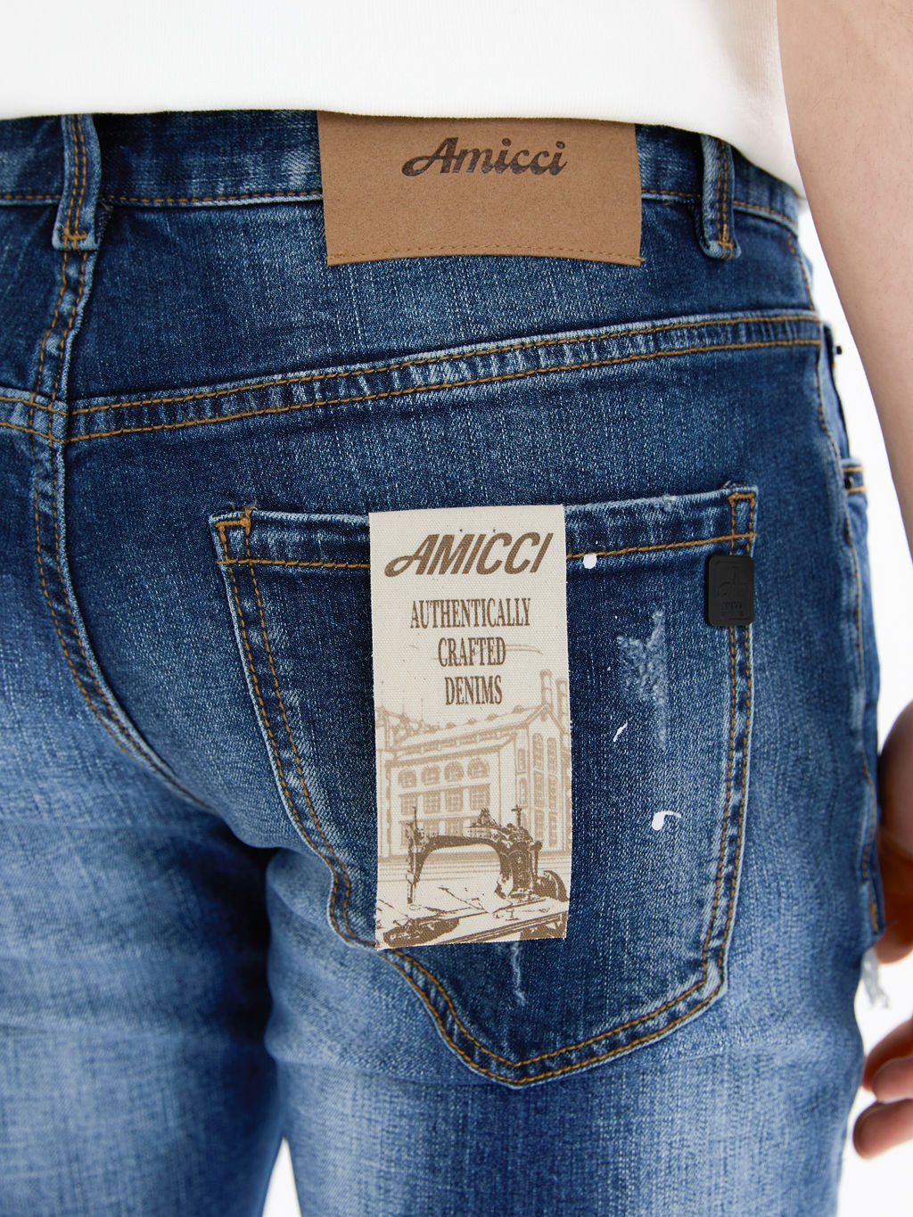 Marseille Blue Skinny Jean
