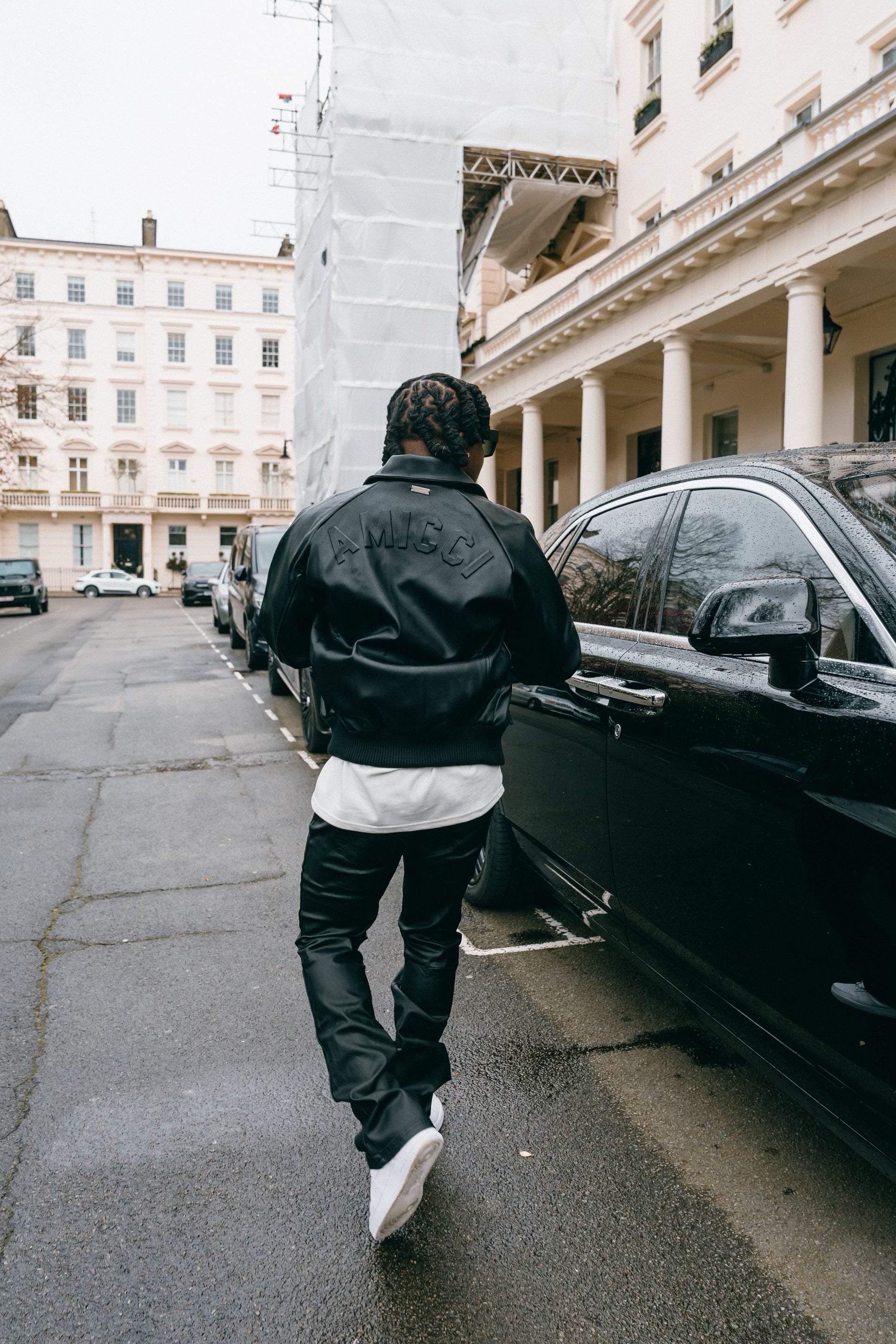 Guiseppe Biker Jacket Black