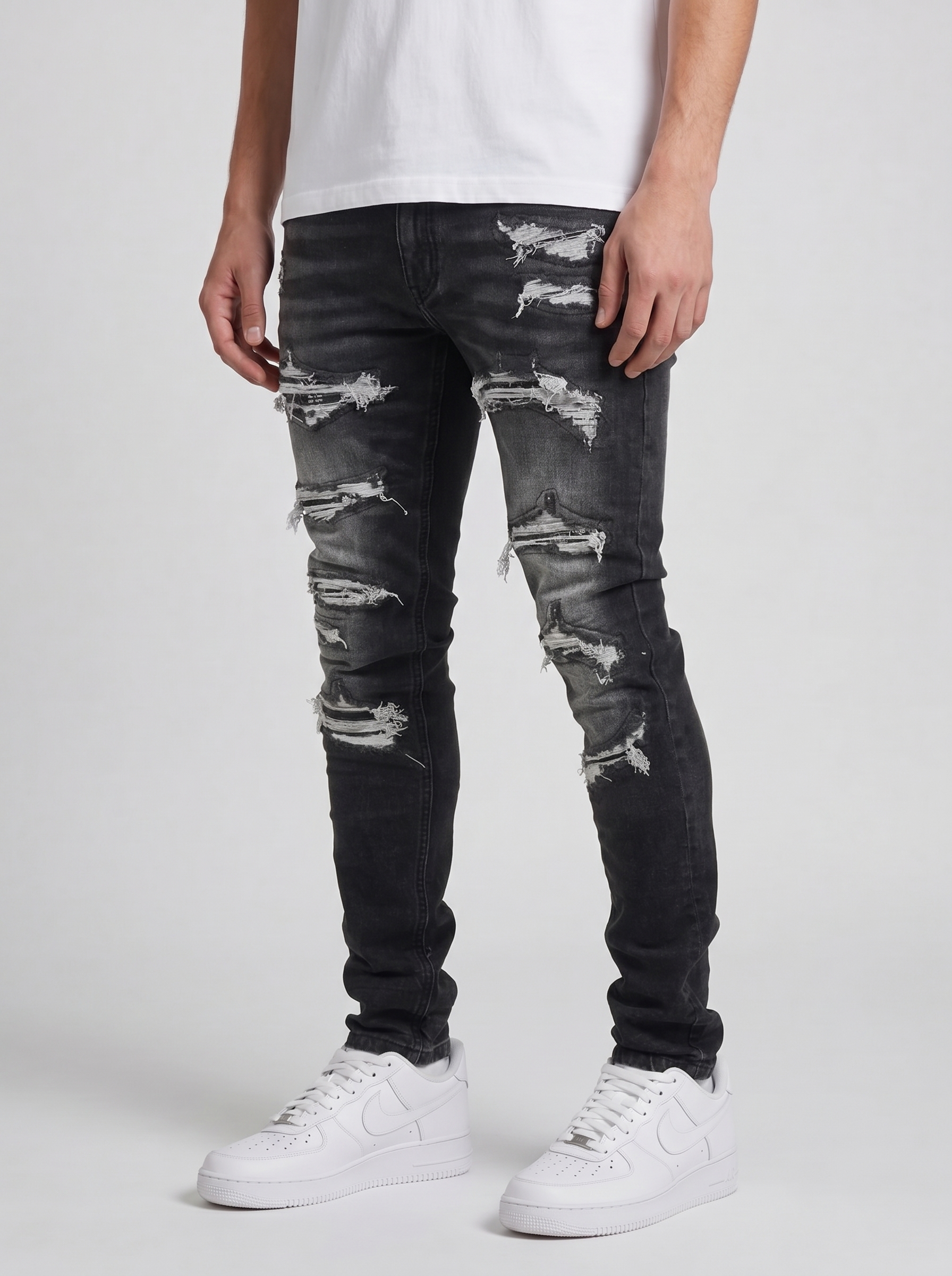 Jacopo Jet Black Jeans