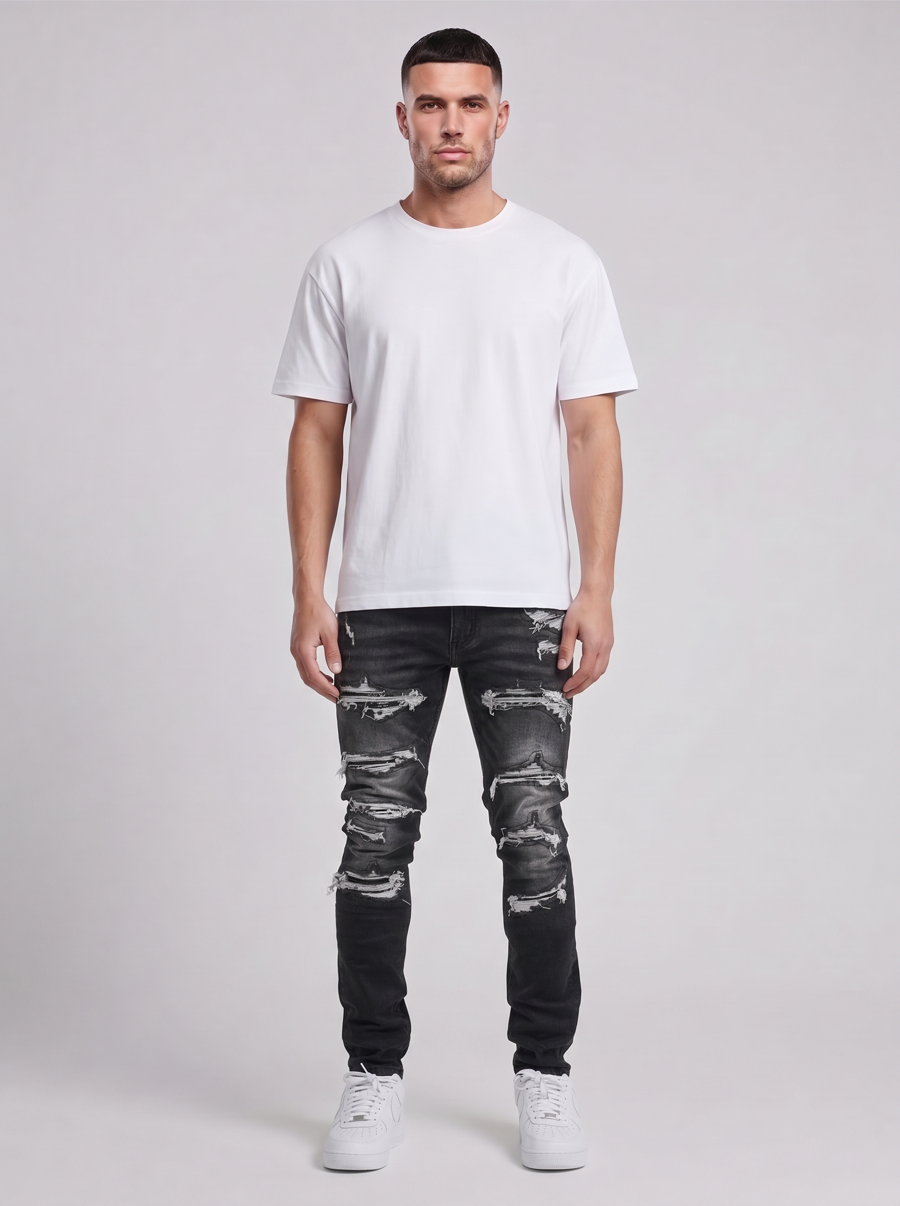 Jacopo Jet Black Jeans
