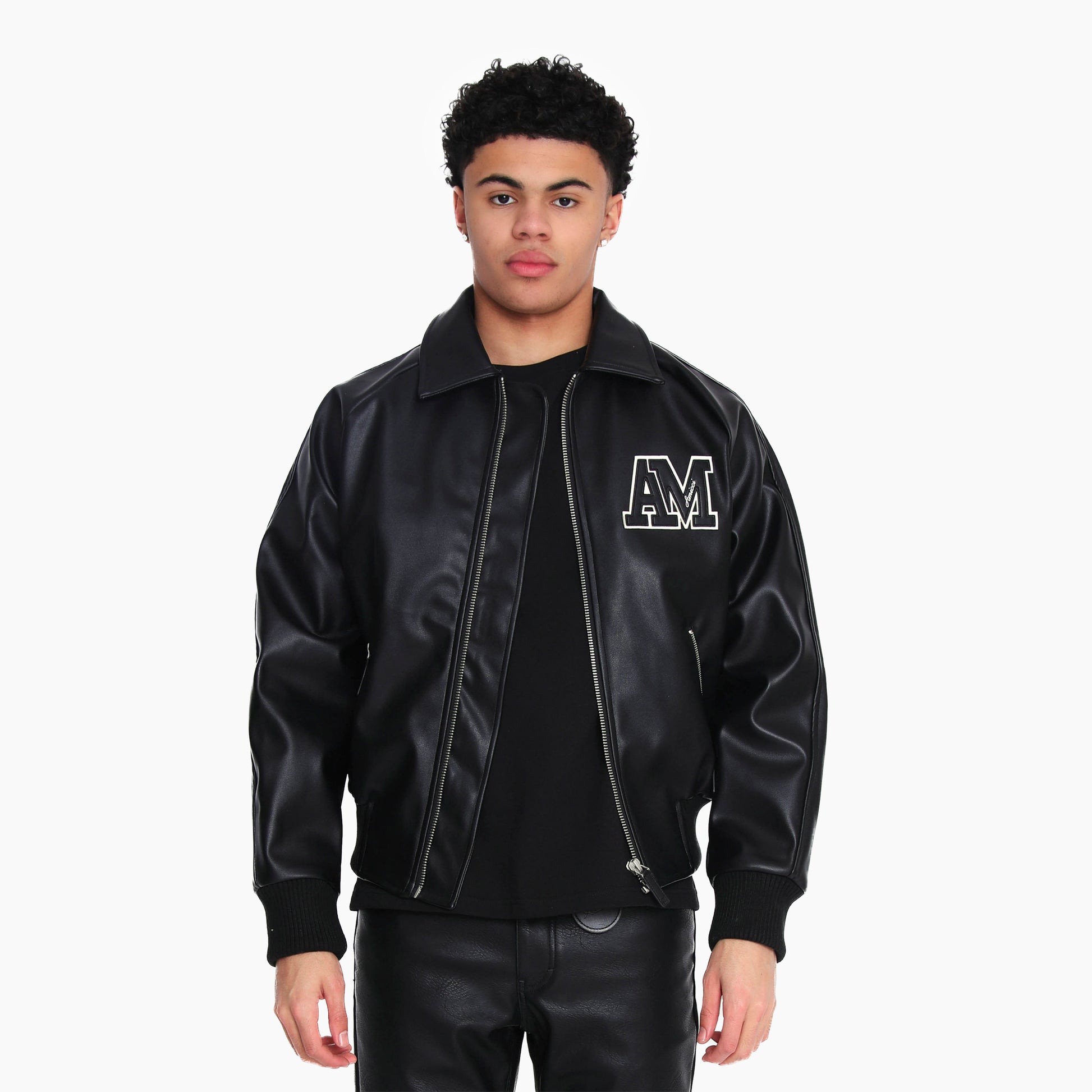 Guiseppe Biker Jacket Black