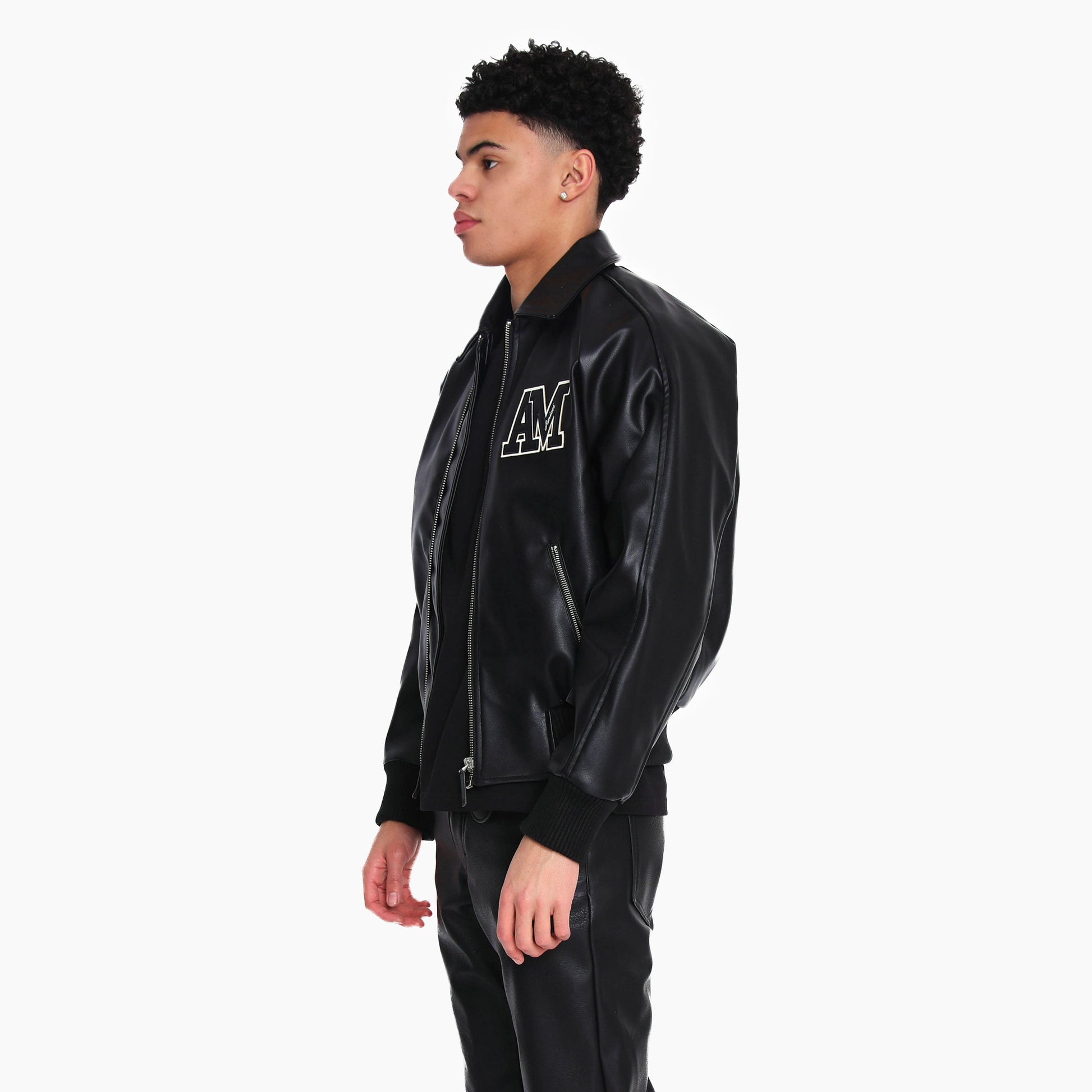 Guiseppe Biker Jacket Black