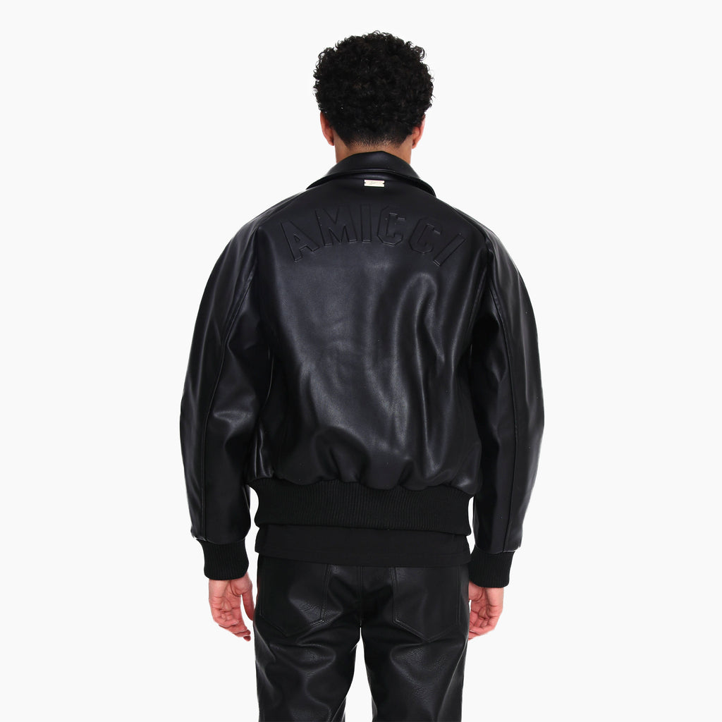 Guiseppe Biker Jacket Black
