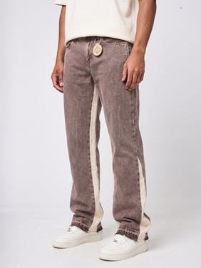 Maranello Brown Flare Jean