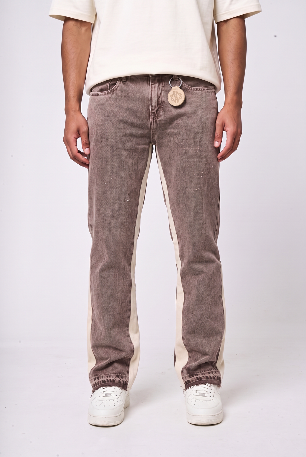 Gris Maranello Flare Denim