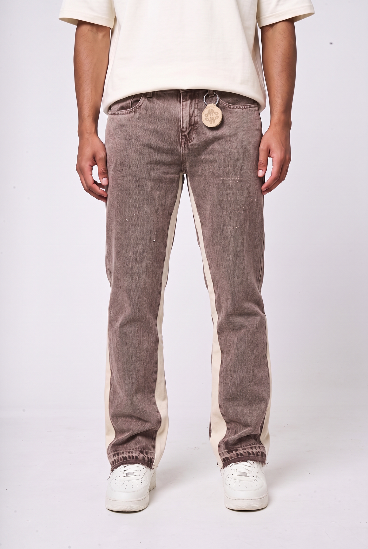 Gris Maranello Flare Denim