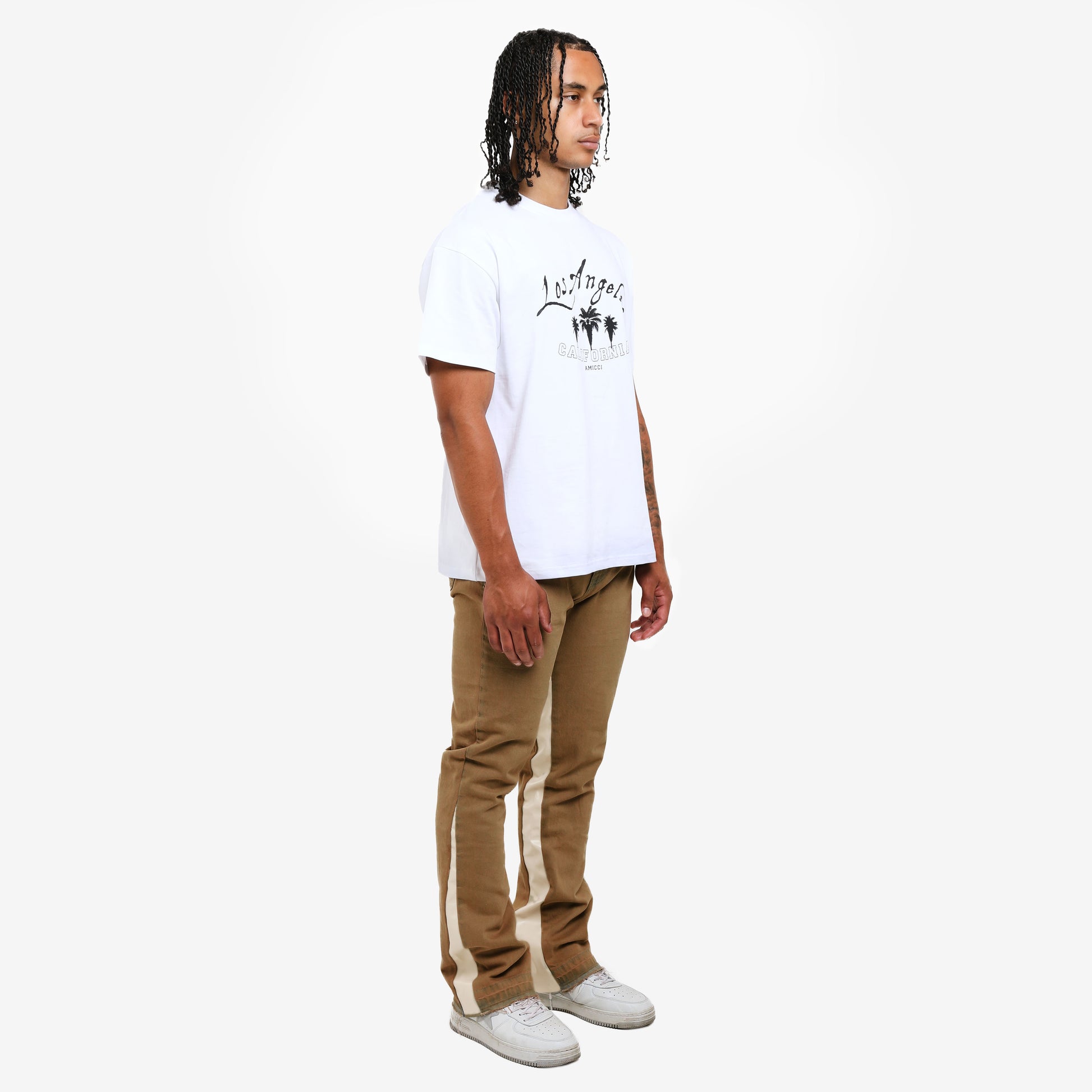 Axel Brown Flare Jean