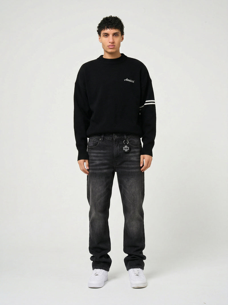 Sienna Black Flare Jean