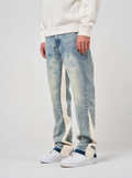 Gris Maranello Flare Denim
