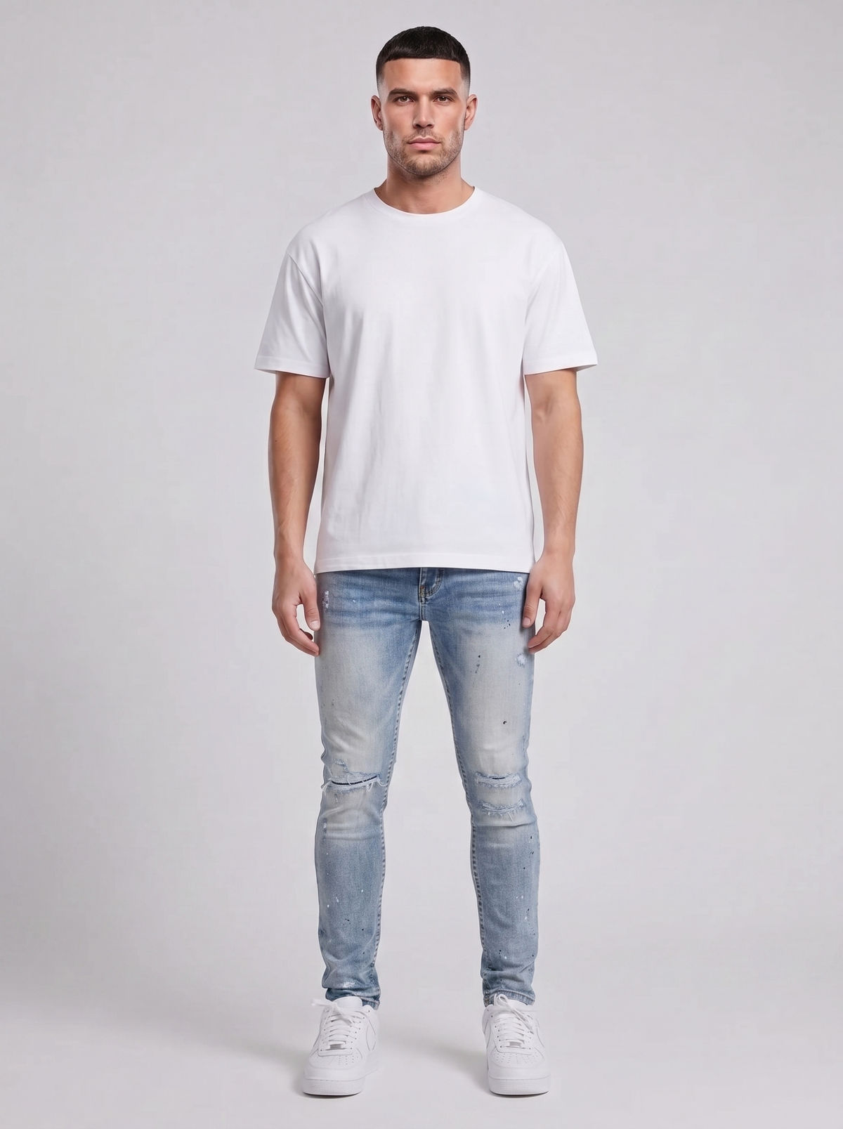 Zecca Blauwe Denim