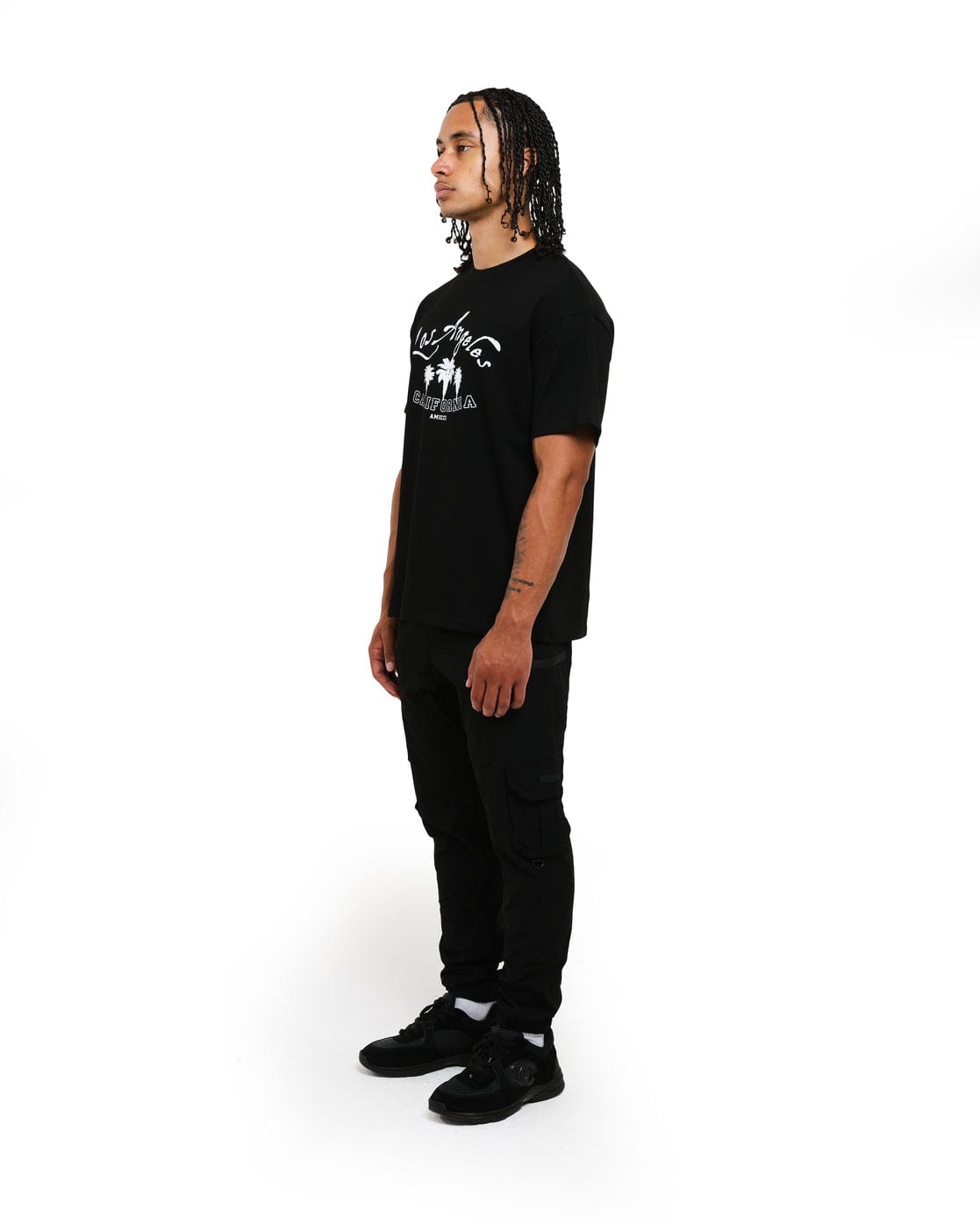Amicci Cargo Pants Diego Black