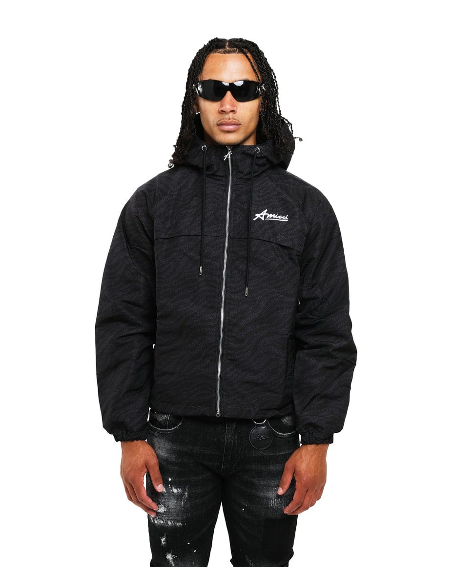 Amicci Jackets Luciano Windbreaker Black