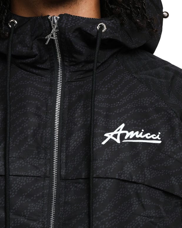 Amicci Jackets Luciano Windbreaker Black
