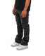 Amicci Jeans Manzoni Black Flare Pants