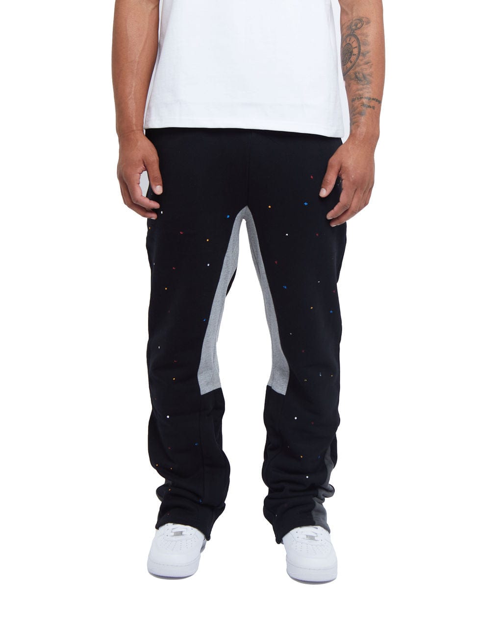 Amicci Joggers Melfi Flare Joggers Black
