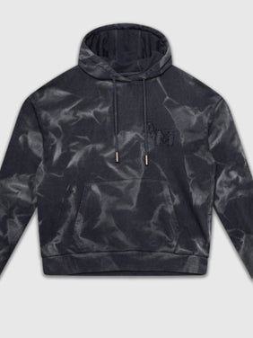 Rezaro Cool Grey Washed  Hoodie