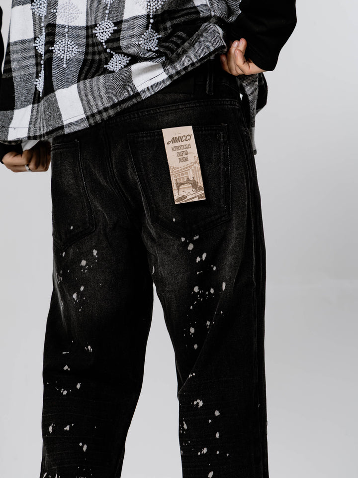 Black White Check Overshirt