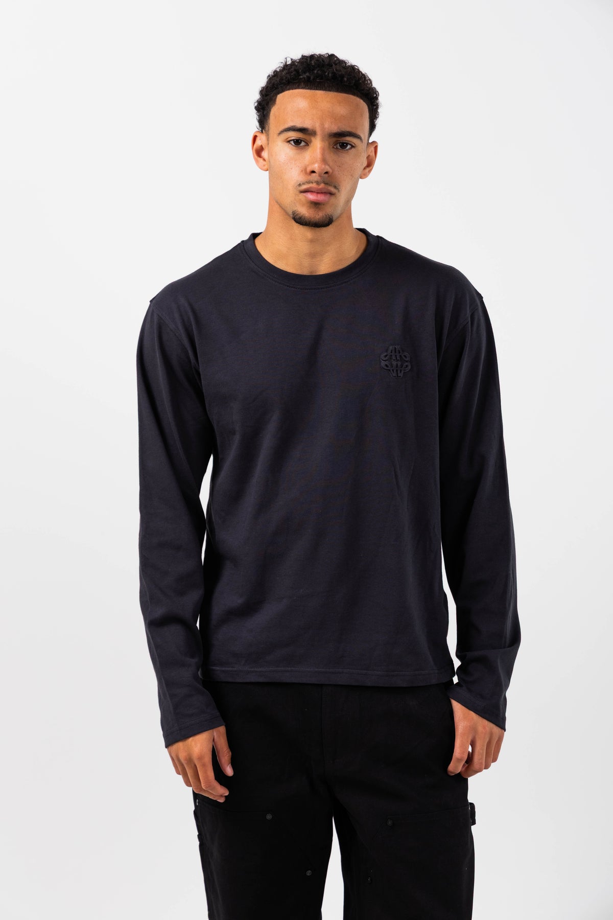 Doakes Longlseeve Black T Shirt
