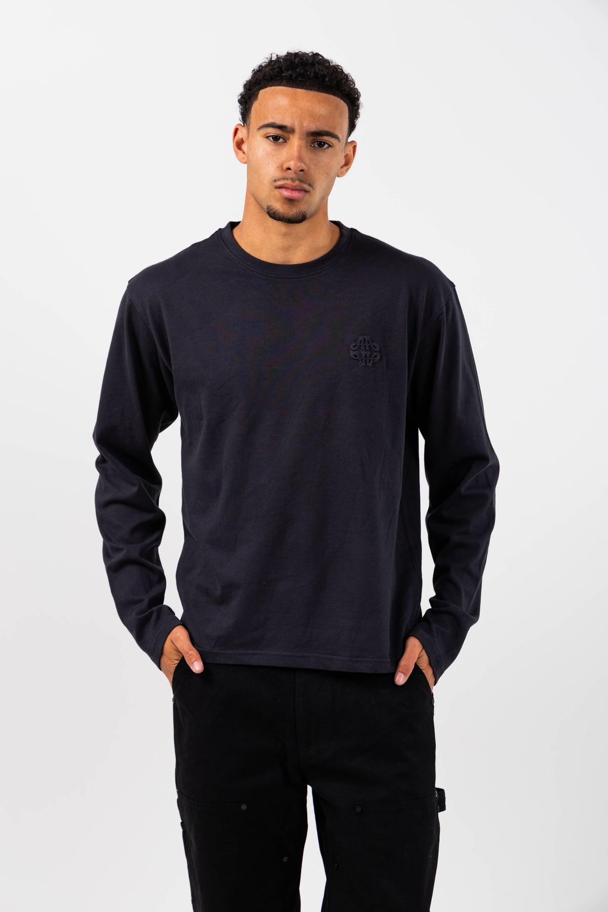 Doakes Longlseeve Black T Shirt